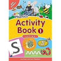 Jolly Phonics Activity Book 1: in Precursive Letters